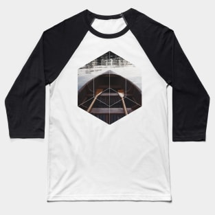 Peaceful Mind Boat Geometry Photography Baseball T-Shirt